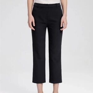 LATTELIER Pants Black Size Large Straight Skinny Slack A2001PA0011 NEW